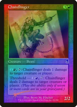 Chainflinger FOIL Odyssey NM Red Common MAGIC THE GATHERING MTG CARD ABUGames - Image 1