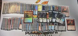 MtG Lord of the Rings: Commander Deck The Hosts of Mordor Opened & Sleeved W.box - Image 1
