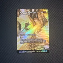 Magic - Dragon of Mount Gulg Ancient Copper Dragon Showcase Foil Final Fantasy - Image 1