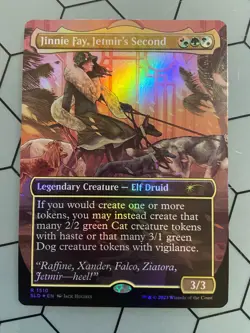 MTG | 🐱🐶 Raining Cats and Dogs 🐶🐱 | Jinnie Fay, Jetmir’s Second | 🌟 FOIL 🌟 - Image 1
