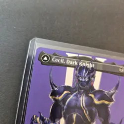 MTG Cecil, Dark Knight 380 Borderless Regular Rare Final Fantasy FIN - Image 3