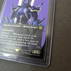 MTG Cecil, Dark Knight 380 Borderless Regular Rare Final Fantasy FIN - Image 5