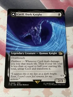 Cecil, Dark Knight (Extended Art) Final Fantasy Regular - Image 1