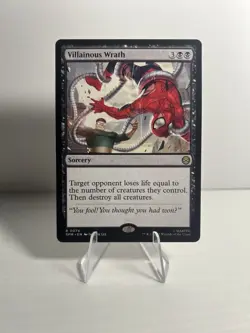 Villainous Wrath #0074 MTG Marvel's Spider-Man Magic The Gathering - Image 1
