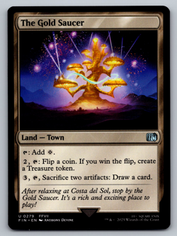The Gold Saucer U 0279 - Final Fantasy MTG Magic The Gathering (Regular) - Image 1