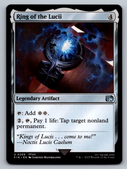 Ring of the Lucii U 0269 - Final Fantasy MTG Magic The Gathering (Regular) - Image 1