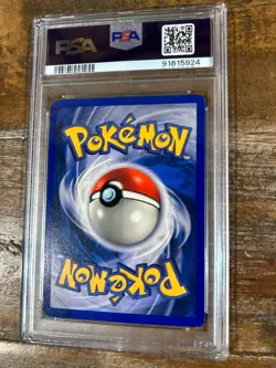 Pokemon 2000 Gym Heroes 1ST Edition Trainer SABRINA'S GAZE #125 PSA 7 RARE - Image 2