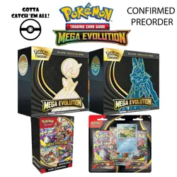 Pokemon TCG Mega Evolution Lot - TWO ETBs, Booster Bundle & 3-PACK - Image 1