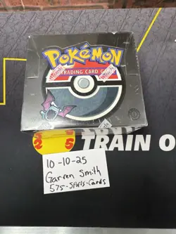 POKEMON TEAM ROCKET 1ST EDITION BOOSTER BOX WOTC 2000 Sealed Check Photos! - Image 1