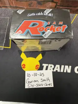 POKEMON TEAM ROCKET 1ST EDITION BOOSTER BOX WOTC 2000 Sealed Check Photos! - Image 2