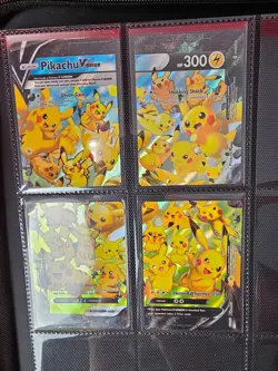 Pokemon - Celebrations promos Pikachu V Union SWSH139, SWSH140, SWSH141, SWSH142 - Image 1