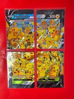 Pokemon - Celebrations promos Pikachu V Union SWSH139, SWSH140, SWSH141, SWSH142 - Image 2
