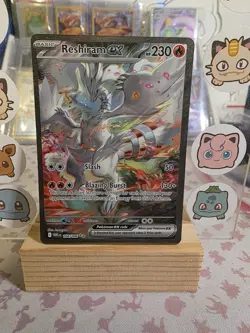 Pokemon TCG White Flare Sir Reshiram EX 166/086 Special Illustration Rare - Image 1