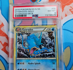 Gyarados - 2010 Pokemon Heart Gold Soul Silver HG & SS #30 Gyrados Deck - PSA 8 - Image 4