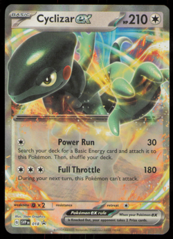 CYCLIZAR EX SVP018 SCARLET & VIOLET POKEMON (PROMO ULTRA RARE, NM) - Image 1