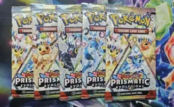 Pokemon TCG Booster Pack - Prismatic Evolutions - 5X Custom Resealed Packs. - Image 1