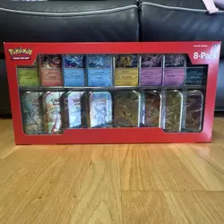 Pokemon Lot of 2 - Prismatic Evolutions 8-Pack Mini-Tins Promos Costco Bundle - Image 3