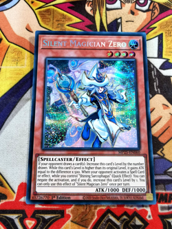 Silent Magician Zero mp25-en060 1st Ed (NEW) Prismatic-Secret Rare Yu-Gi-Oh! - Image 1