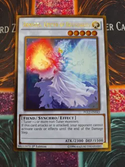 Yu-Gi-Oh! TCG Armades, Keeper of Boundaries PGL2-EN043 Gold Rare 1st Edition NM - Image 1