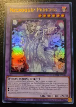 Necroquip Princess BLMM-EN146 1st Edition Ultra Rare Monster Mayhem Yu-Gi-Oh TCG - Image 1