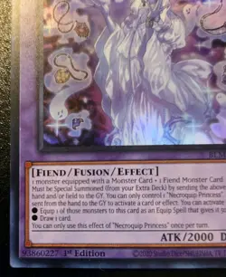 Necroquip Princess BLMM-EN146 1st Edition Ultra Rare Monster Mayhem Yu-Gi-Oh TCG - Image 4