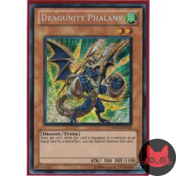 Yugioh Dragunity Phalanx HA03-EN035 Secret Rare NM - Image 1