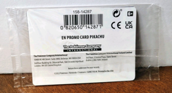 POKEMON PIKACHU 028/078 HOLO RARE POKEMON GO STORE PROMO CARD SEALED - Image 2
