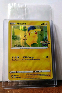 POKEMON PIKACHU 028/078 HOLO RARE POKEMON GO STORE PROMO CARD SEALED - Image 3