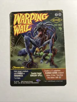Warping Wail (Showcase) - Special Guests MTG Plus Bonus Card!!! - Image 1