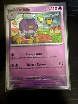 Drifloon 005 Drifblim 006 Black Star Promo 2025 Mega Evolution Pokemon Card TCG - Image 1