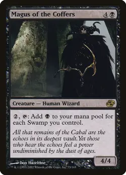 Magus of the Coffers Planar Chaos HEAVILY PLD Black Rare MAGIC MTG CARD ABUGames - Image 1
