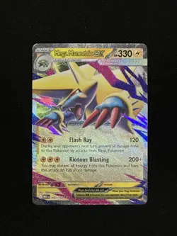 Pokemon TCG Mega Manectric ex 050/132 Mega Evolution Holo Double Rare Mint Card - Image 1