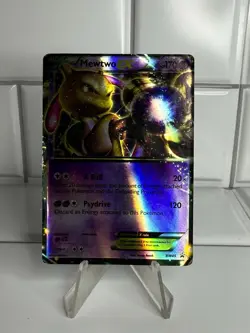 Mewtwo EX BW45 Black White Holo Promo Card Pokemon TCG HP - Image 1