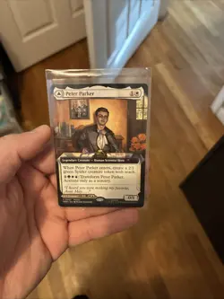 Magic the Gathering Spider-Man, Peter Parker NYCC Comic-Con 2025 Promo Card - Image 1
