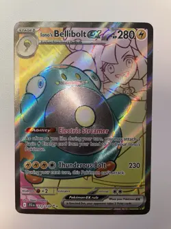 Ionos Bellibolt EX Journey Together Ultra Rare Card 172/159 Near Mint - Image 1