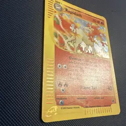 Pokemon TCG Rapidash Expedition Base Set Holo Card 26/165 Rare - Image 2