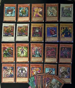 1996 Yu-Gi-Oh Warrior Card Lot Of 40 Cards - Image 1