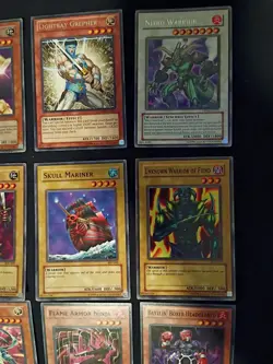 1996 Yu-Gi-Oh Warrior Card Lot Of 40 Cards - Image 4