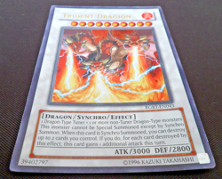 Trident Dragion Ultimate Rare Card NM (RGBT-EN043) Unlimited Yugioh Yu-Gi-Oh - Image 2
