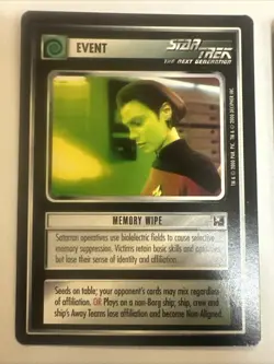 Star Trek CCG Starter Deck II 2000 Complete Eight-Card Near-Mint/NM Promo Set - Image 2
