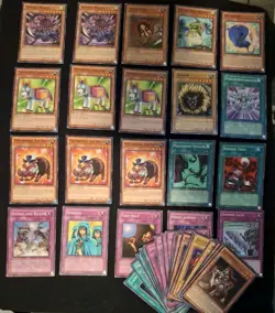 1996 Yu-Gi-Oh Beast And Beast Warrior Card Lot Of 40 Cards - Image 1