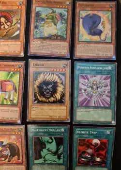1996 Yu-Gi-Oh Beast And Beast Warrior Card Lot Of 40 Cards - Image 5