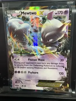 Mewtwo EX - 61/162 - Pokemon Breakthrough XY Ultra Rare Card LP - Image 1