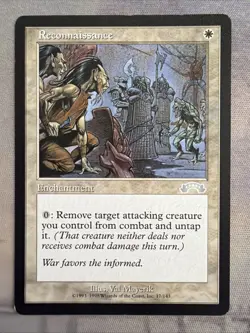1x Reconnaissance- Exodus- LP- Mtg Magic The Gathering Card- Free Shipping - Image 1
