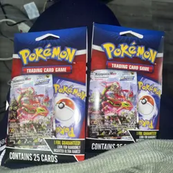 2x Pokemon TCG Mystery Packs - MJ Holding Co. - Each Includes 1 Foil Card - New - Image 1