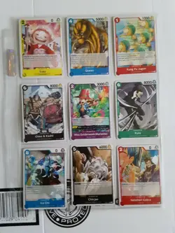 One Piece Kingdom Intrigue & Paramount War 61-card Lot Foils-base + Empty Packs - Image 2
