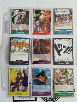 One Piece Kingdom Intrigue & Paramount War 61-card Lot Foils-base + Empty Packs - Image 5