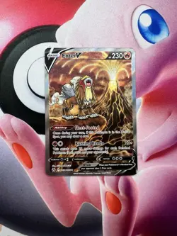 Pokemon TCG Entei v Crown Zenith: Galarian Gallery Holo Card GG36/GG70 MINT - Image 1