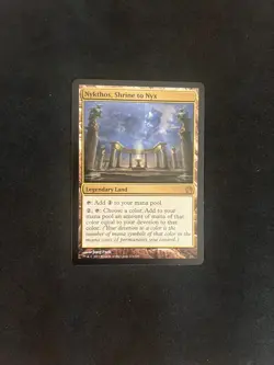 Nykthos, Shrine to Nyx [Theros] Magic MTG Cards NM/LP - Image 1
