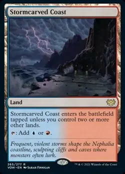 Stormcarved Coast - Near Mint MTG Innistrad: Crimson Vow - Image 1